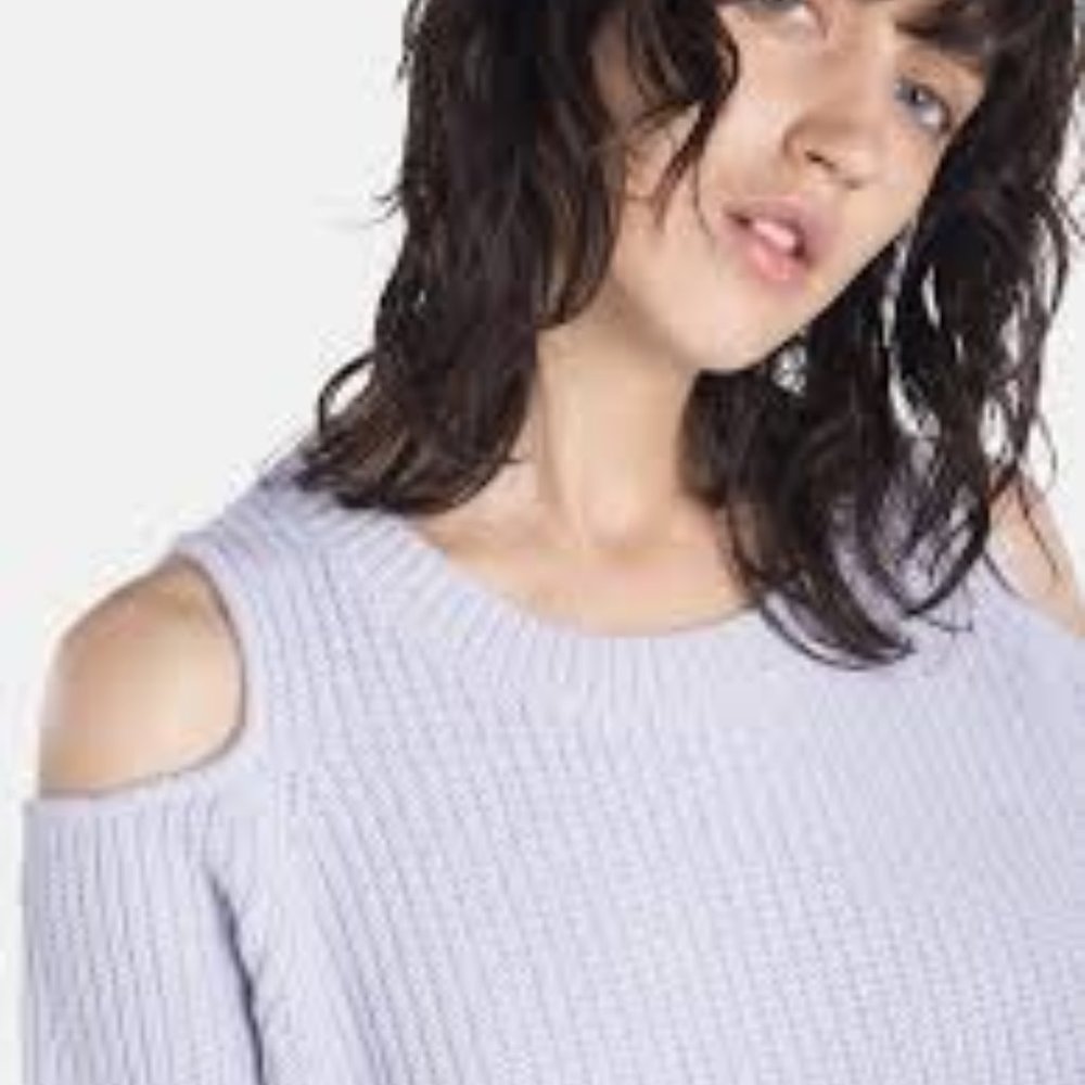 NEW ZOE JORDAN Dias Cashmere Blend Cut-out Jumper Sweater